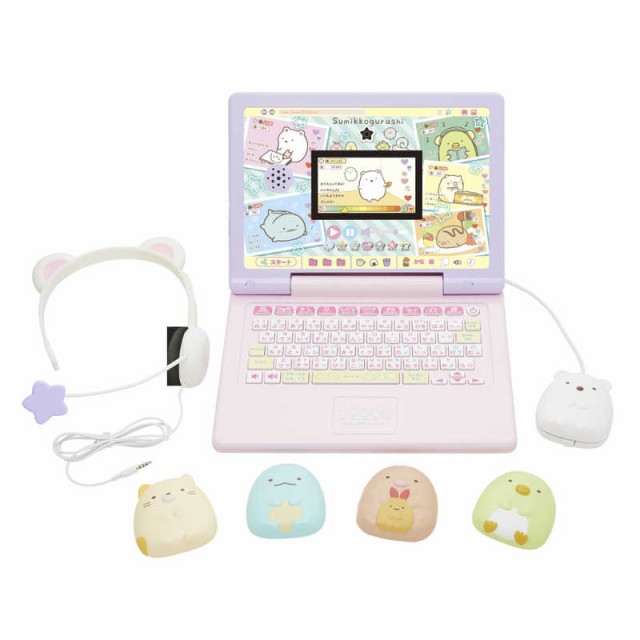 セガトイズ　ヘッドセットではいしん？！カメラもIN！マウスできせかえ！すみっコぐらしパソコン MYLIVE　の通販は 18,300円