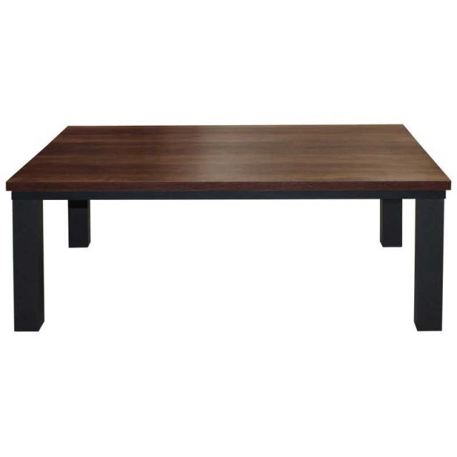 ユアサ　105×75 フラットヒーターこたつ ［約70×105cm /長方形］　YLW-1059MC-MBKの通販は