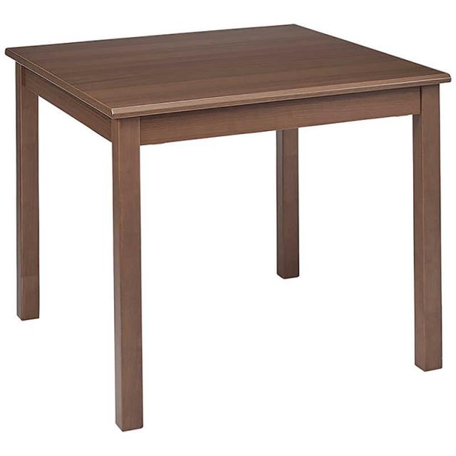 ユアサ　ダイニングこたつテーブル ハイタイプ ［約80×80cm /正方形］　DKH-G803D-MB