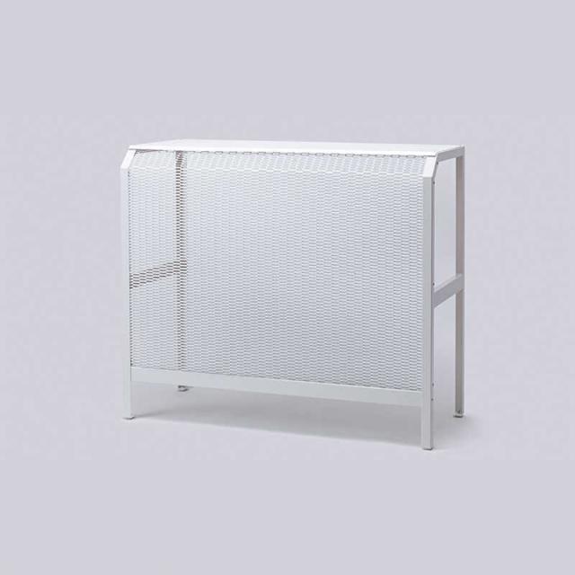 岩谷マテリアル　エアコン室外機カバー 大型サイズ ホワイト　ACASCL-W