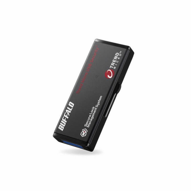 BUFFALO　USBメモリー[8GB/USB3.0/スライド式]ウイルスチェックモデル　RUF3-HS8GTV