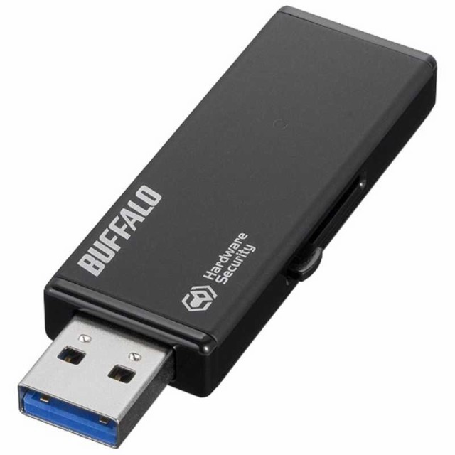 BUFFALO　USB3.0メモリ 強制暗号化 RUF3-HSLシリーズ(32GB･ブラック)　RUF3-HSL32G