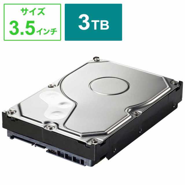 BUFFALO　交換用HDD｢3TB｣ドライブステーション プロ HD-QHU3/R5シリーズ用　OP-HD3.0QH