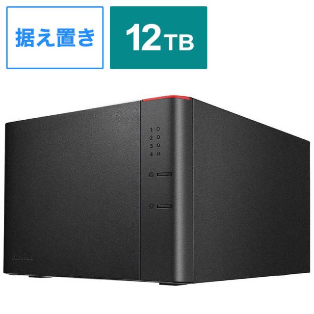 BUFFALO　外付けHDD ブラック [据え置き型 /12TB]　HD-QHA12U3/R5