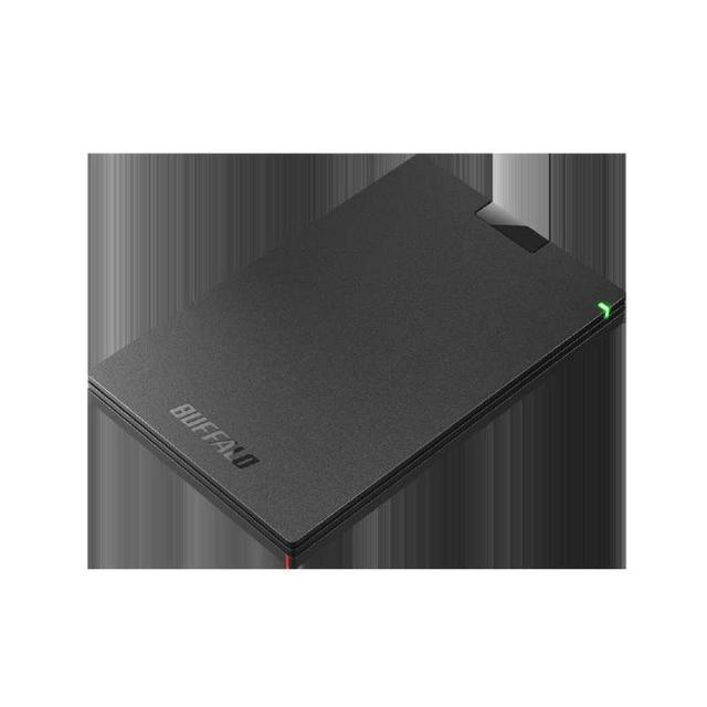 BUFFALO HD-PCG500U3-BA ブラック MiniStation ポータブル外付けハードディスク (500GB) バッファロー USBポータブルHDD 500GB バッファロー ポータブルHDD