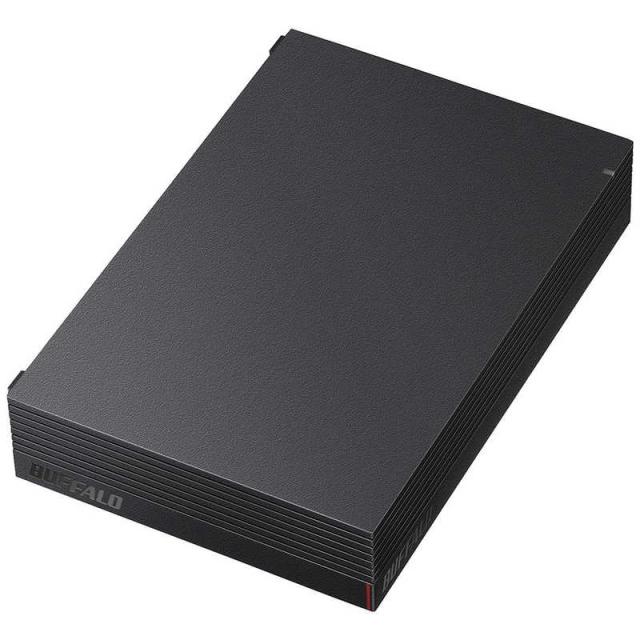 BUFFALO　外付け HDD テレビ･レコーダー録画用 ブラック 据え置き型 4TB　HD-CD4U3-BA_1