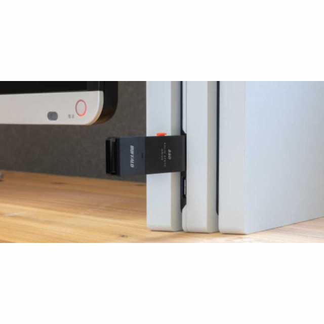 BUFFALO 外付けSSD USB-A接続 (PC・TV両対応、PS5対応) ブラック
