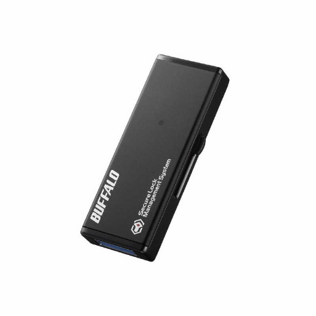 BUFFALO　USBメモリー 抗ウィルス抗菌 ハードウェア暗号化 [32GB/USB TypeA/スライド式]　RUF3-HSLVB32G