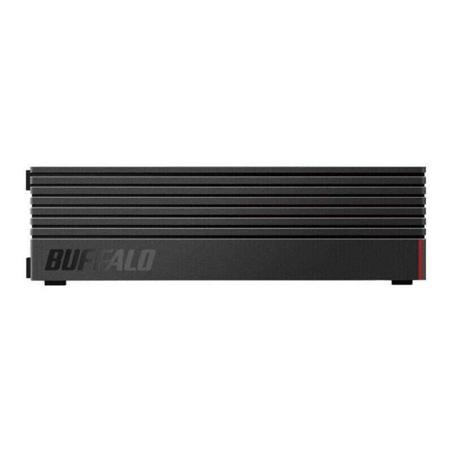 BUFFALO　外付け HDD USB-A接続 テレビ・レコーダー録画用 Chrome Mac Windows11対応 ブラック 2TB 据え置き型　HD-SQS2U3-A_2