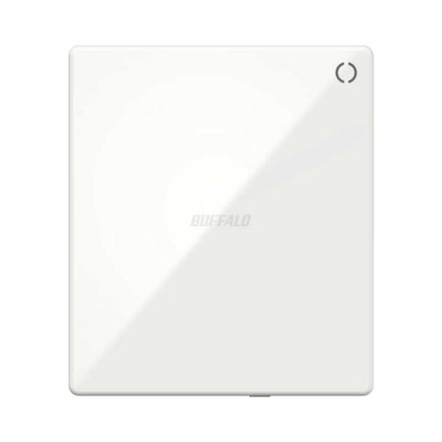 BUFFALO スマホ用CDレコーダー「ラクレコ」DVD再生＆microSDスロット