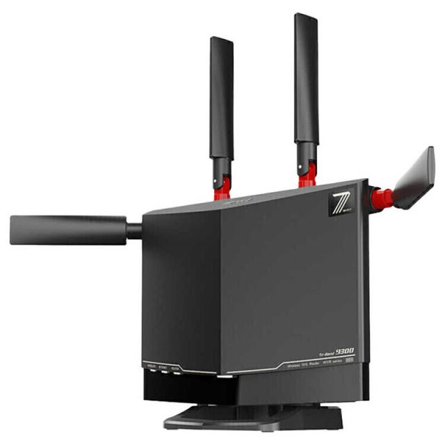 BUFFALO　Wi-Fiルーター AirStation(エアステーション)  5764＋2882＋688Mbps トライバンドルーター ［Wi-Fi 7(be) /IPv6対応］　WXR9300BE6Pの通販は 23,850円