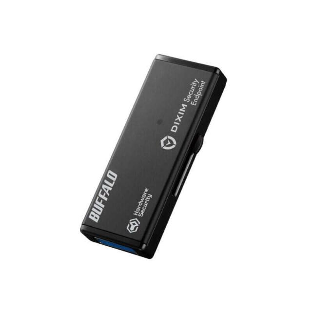 BUFFALO　セキュリティーUSBメモリー USB3.2(Gen1) ウイルスチェック 3年保証 ［16GB /USB TypeA /USB3.2 /スライド式］　RUF3-HSL16GEV3の通販は