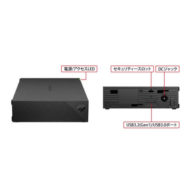BUFFALO　SEAGATE シーゲート USB3.2(Gen1)対応 外付けHDD Seagate Basic 6TB ブラック ［6TB /3.5インチ］　HD-SGDA6U3-B_7