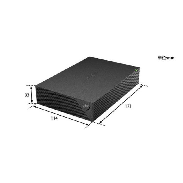 BUFFALO　SEAGATE シーゲート USB3.2(Gen1)対応 外付けHDD Seagate Basic 6TB ブラック ［6TB /3.5インチ］　HD-SGDA6U3-B_8