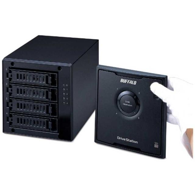 BUFFALO　外付け HDD ブラック 据え置き型 12TB　HD-QL12TU3/R5J_3
