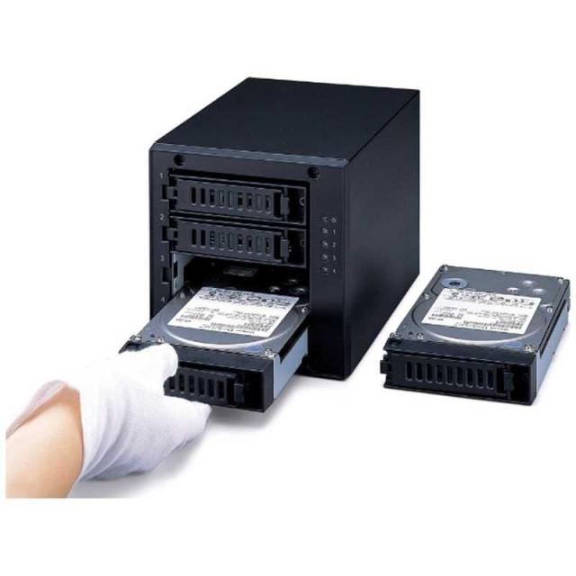 BUFFALO　外付け HDD ブラック 据え置き型 12TB　HD-QL12TU3/R5J_4