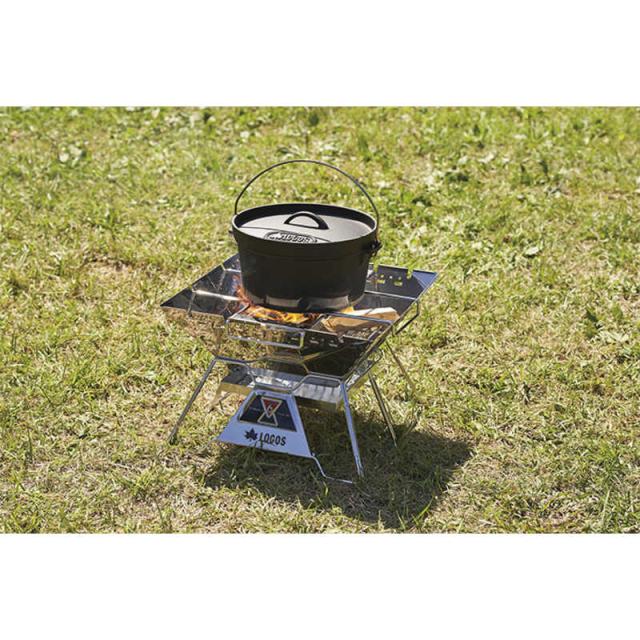 ロゴス　アウトドア用品バーベキューグリル・コンロ たき火台 LOGOS The ピラミッドTAKIBI M　81064163 ロゴス 焚き火台 logos グリル バーベキューグリル 調理