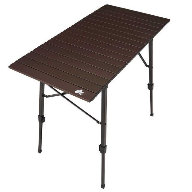 ロゴス　丸洗いアジャスタテーブル M　73551002