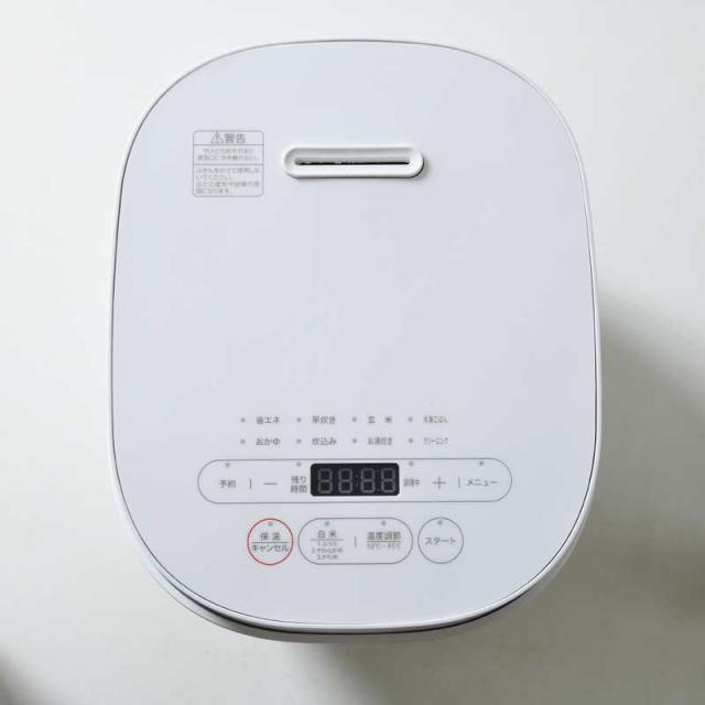 ORIGINALBASIC 炊飯器 5.5合 温度調節機能付き マイコン式 低温調理
