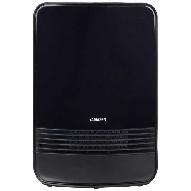 ヤマゼン　室温センサー付セラミックヒーター 1200Wハイパワー 速暖タイプ 転倒オフ機能付 オートオフ機能(5時間)　DHF-K122-B