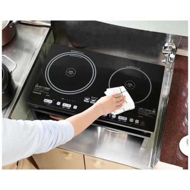 ヤマゼン 2口IH調理器 ［2口 100V］ YET-W1452の通販はau PAY 