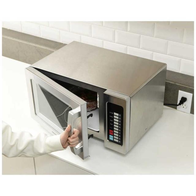 ヤマゼン 業務用レンジ 23L フラット庫内 ヘルツフリー 単相100V