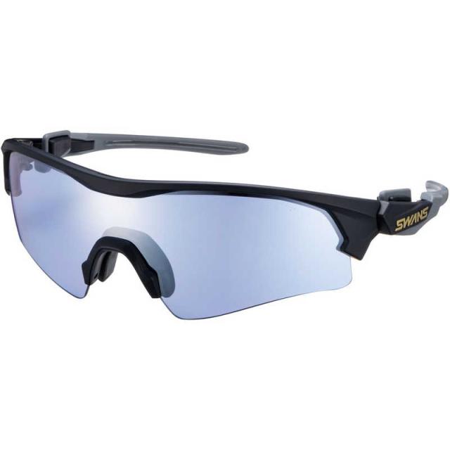 山本光学　スワンズ サングラス FACEONE MBK (マットBK×マットグレイ/シルバーミラー×ULアイスBL)　FO-3114-MBK