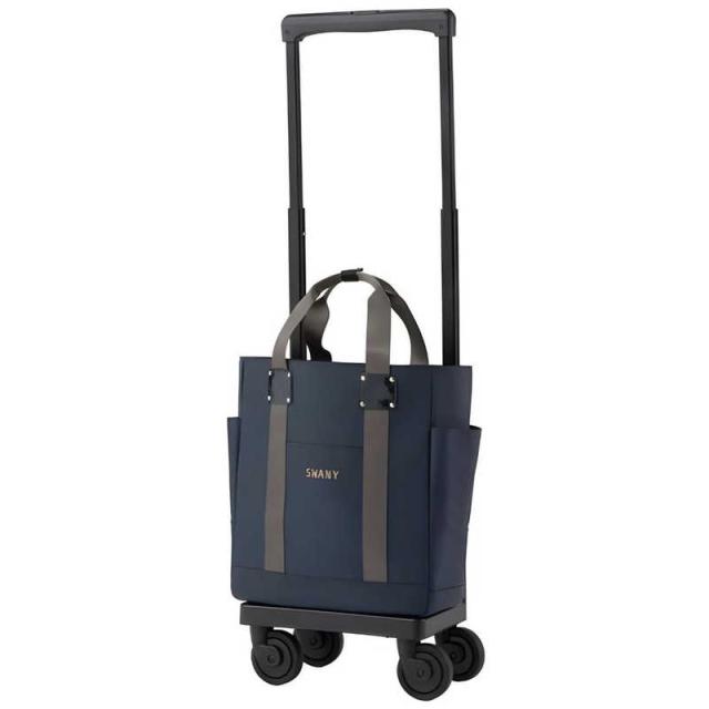 スワニー　D-631 ブリル お買い物キャリー M18 (容量：13L) ブリル ネイビー　63121