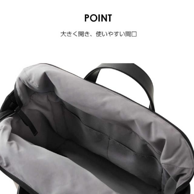 スワニー　お買い物キャリー トートバッグ クルボ (M18) ブラック　67791_5