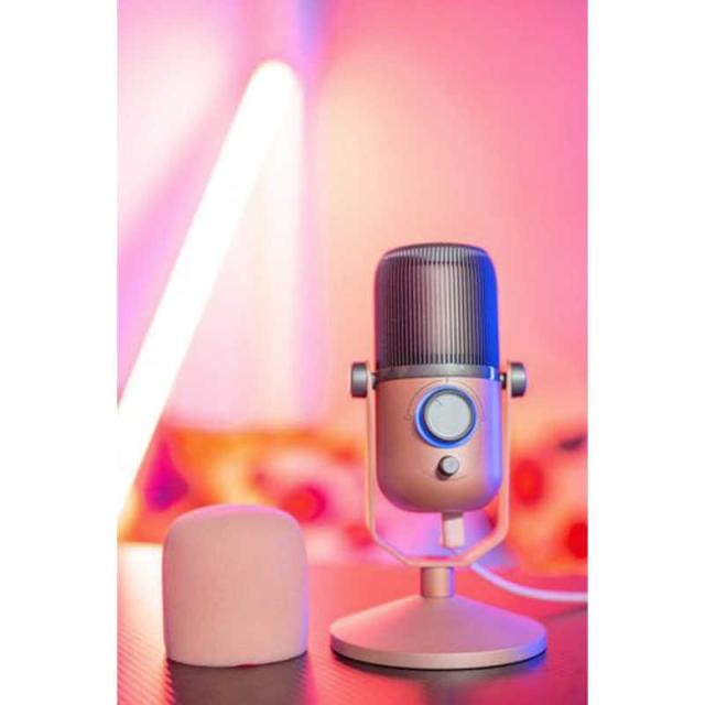 M-GAMING　ゲーミング マイク Thronmax ROSA ピンク USB　MGM4R