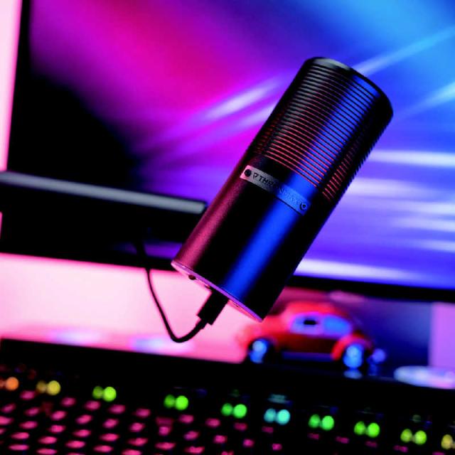 M-GAMING　USBマイクロフォン Thronmax ブラック　MG-M8PRO