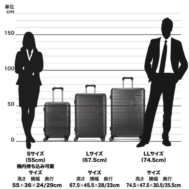 SWISSMILITARY　スーツケース MOTIVAN(モティバン) 55cm Sサイズ 機内持込可 5cm拡張 スーツケースカバー・ネームタグ付 ［TSAロック搭載 /43L］ カーボングレー　SM-H320EP GRAY_7