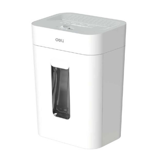 DELI　シュレッダー deli(デリ) ［クロスカット / A4サイズ］ ホワイト　DLI-ESHG12WH