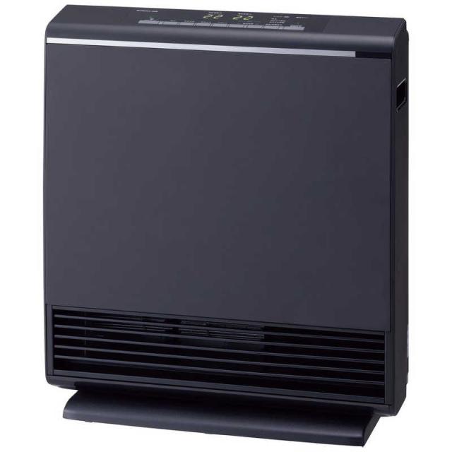 大阪ガス ガスファンヒーター マットブラック［都市ガス12・13A ／木造  