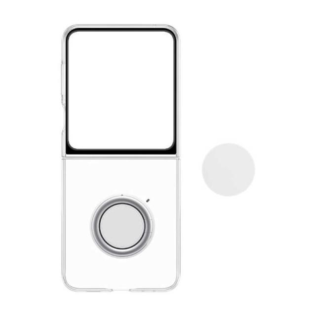 GALAXY　サムスン純正 Galaxy Z Flip5 Clear Gadget Case/Transparent クリア　EF-XF731CTEGJP