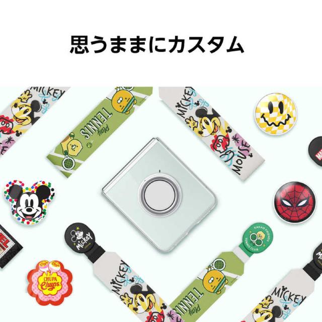 GALAXY　サムスン純正 Galaxy Z Flip5 Clear Gadget Case/Transparent クリア　EF-XF731CTEGJP