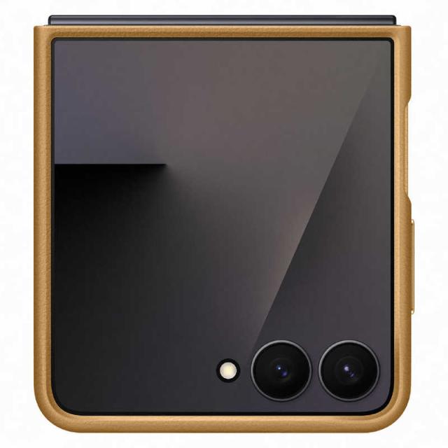 SAMSUNG　Galaxy Z Flip7 Kindsuit Case/Camel　EFVF766PAEGJP 9,600円