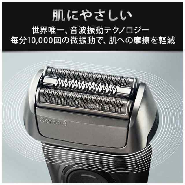 新品未開封ブラウン BRAUN 8510s [メンズシェーバー シリーズ8 充電式 3枚刃