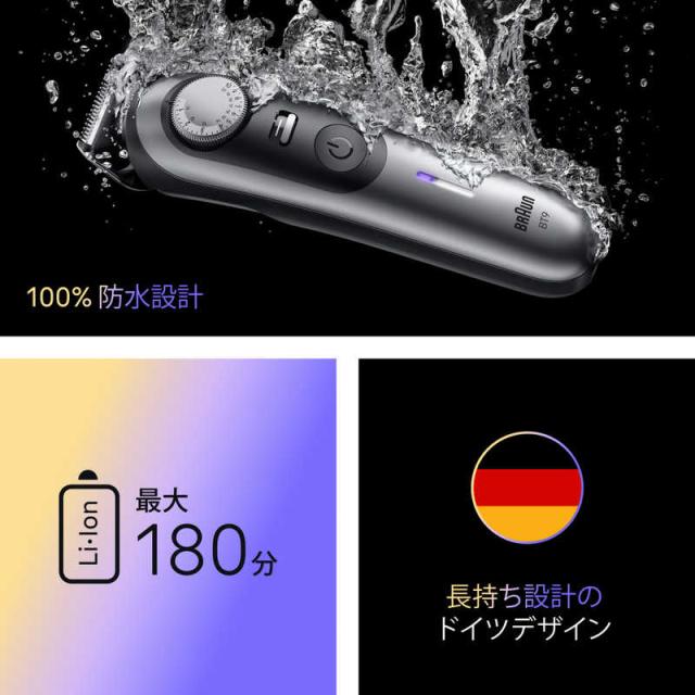 ブラウン BRAUN ビアードトリマー BT9560の通販はau PAY マーケット