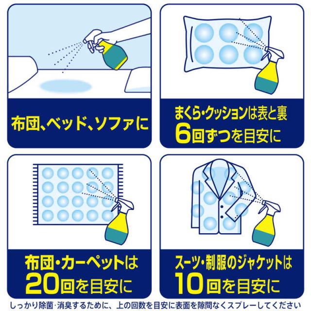 P＆G　(ケース販売) ファブリーズ W除菌＋消臭 プレミアム 無香料 つめかえ用4回分×6個