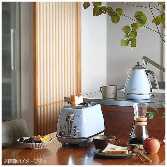 デロンギ　電気ケトル icona VINTAGE(アイコナ・ヴィンテージ) [1.0L]　KBOV1200J-AZ アズーロブルー