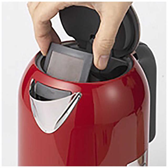 デロンギ　電気ケトル kMix(ケーミックス) [1.0L]　ZJX650J-RD スパイシーレッド