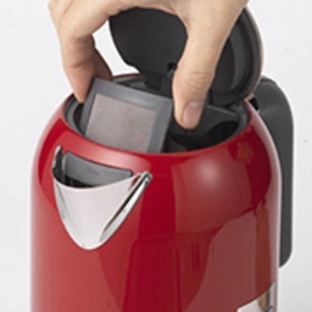 デロンギ　電気ケトル kMix(ケーミックス) [1.0L]　ZJX650J-RD スパイシーレッド