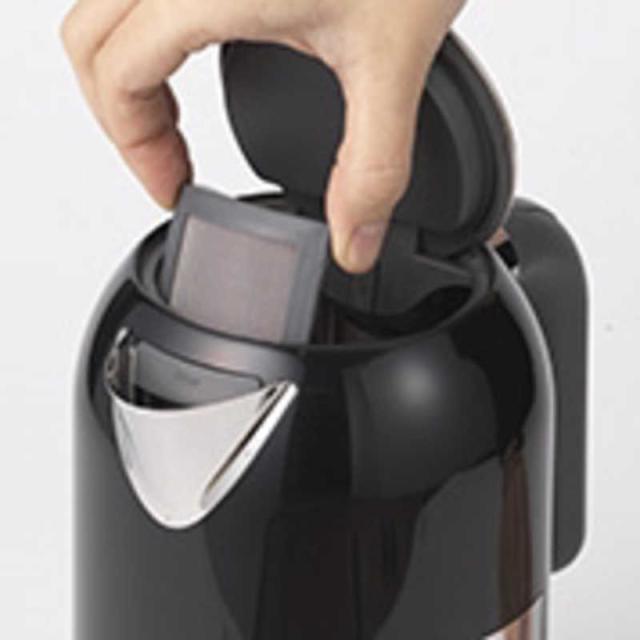 デロンギ　電気ケトル kMix(ケーミックス) [1.0L]　ZJX650J-BK リッチブラック