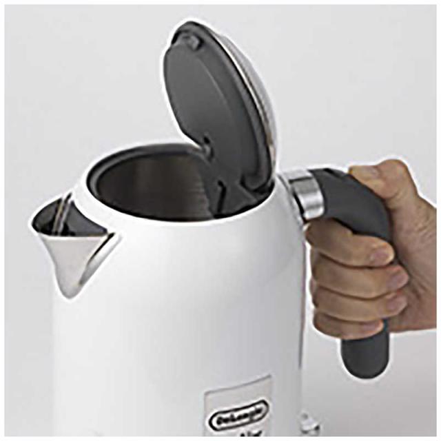 デロンギ　電気ケトル kMix(ケーミックス) [1.0L]　ZJX650J-WH クールホワイト