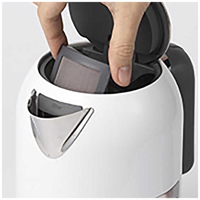 デロンギ　電気ケトル kMix(ケーミックス) [1.0L]　ZJX650J-WH クールホワイト