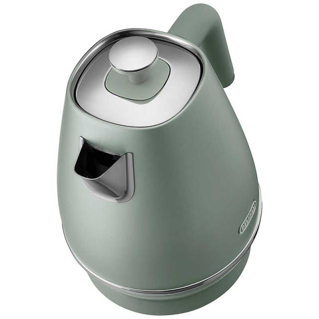 デロンギ　電気ケトル ディスティンタ・ペルラ コレクション [1.0L]　KBIN1200J-GR グリーン