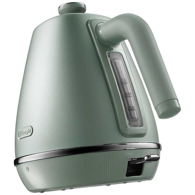 デロンギ　電気ケトル ディスティンタ・ペルラ コレクション [1.0L]　KBIN1200J-GR グリーン