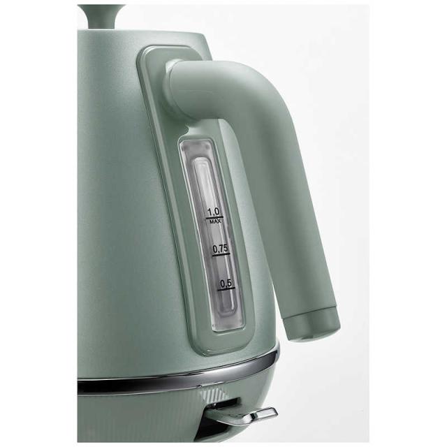 デロンギ　電気ケトル ディスティンタ・ペルラ コレクション [1.0L]　KBIN1200J-GR グリーン