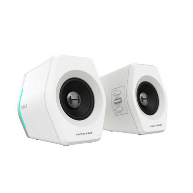 EDIFIRE　Edifier社製Hecate ゲーミング スピーカー G2000 ホワイト AC電源　ED-G2000-WHの通販は